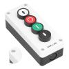 Akozon UpDownStop Control Momentary Switch Station Box for Winch Roller Door, Truck Tail - ABS Shell, Momentary Pushbutton (SGKJ-4N) view 3