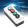 Akozon UpDownStop Control Momentary Switch Station Box for Winch Roller Door, Truck Tail - ABS Shell, Momentary Pushbutton (SGKJ-4N) view 4
