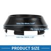 A ABSOPRO 1pc Universal Wheel Center Hub Cap Durable 65mm 2.56" Outside Diameter Vehicle Hub Covers for SUV Truck Automotive Plastic Black view 4