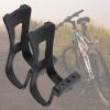 Psdndeww Bicycles Toe Clips Cage Bike Pedal Strap Clip Replacement Strapless Toe Pedal Clip Bike Pedal Accessory for Adults, Medium, black view 4