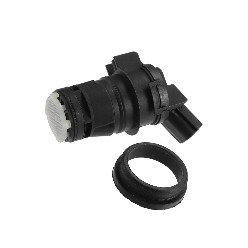 Motoforti Windshield Washer Pump No.05139113AA - Car Windshield Washer Pump Motor Replacement - for Chrysler 300 2005-2023 Plastic Black - 1 Pc Long-lasting