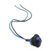 GZYF Automative 3/4'' LED Light Front Rear Side Clearance Marker Lamp for Truck SUV Bus Trailer, Blue view 1