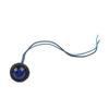 GZYF Automative 3/4'' LED Light Front Rear Side Clearance Marker Lamp for Truck SUV Bus Trailer, Blue view 4