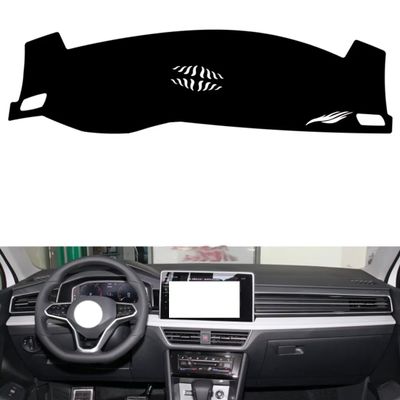 leather dash board cover mat Compatible with VW Compatible with TIGUAN L (speakers 2022-2024dash mat dashboard cover