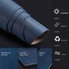 leather Compatible with Infiniti Q70L, sun-proof and dust-proof dashboard cover(blue) view 4