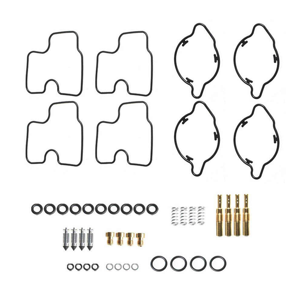 waltyotur 4 Pcs Carburetor Repair Kits Replacement for 1996-1999 Honda CBR900RR CBR 900 RR SC33 BJ