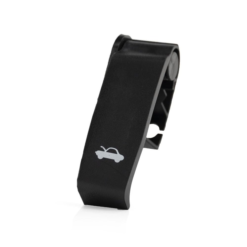 KarParts360 For GMC Sierra 1500 1999-2007 Hood Release Handle | Black | Plastic | Replacement For 15142953, 15741109