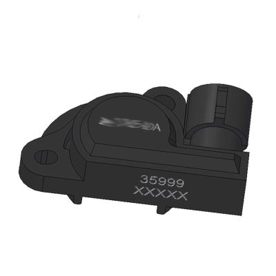 KOILRAZ Throttle position sensor 35999 Original Throttle Position Sensor/Fit for Boat Yacht Sailboat OEM Car Throttle position sensor, Black