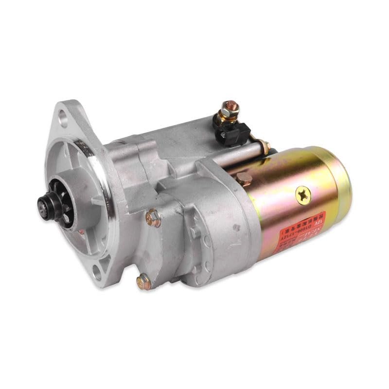 12V 2.2KW 9T Starter Motor 8-94448-959-1 QDJ1601A 8944489591 Compatible with Yc85-7 YC60-7 Xugong 80 YC85 for Rexide70