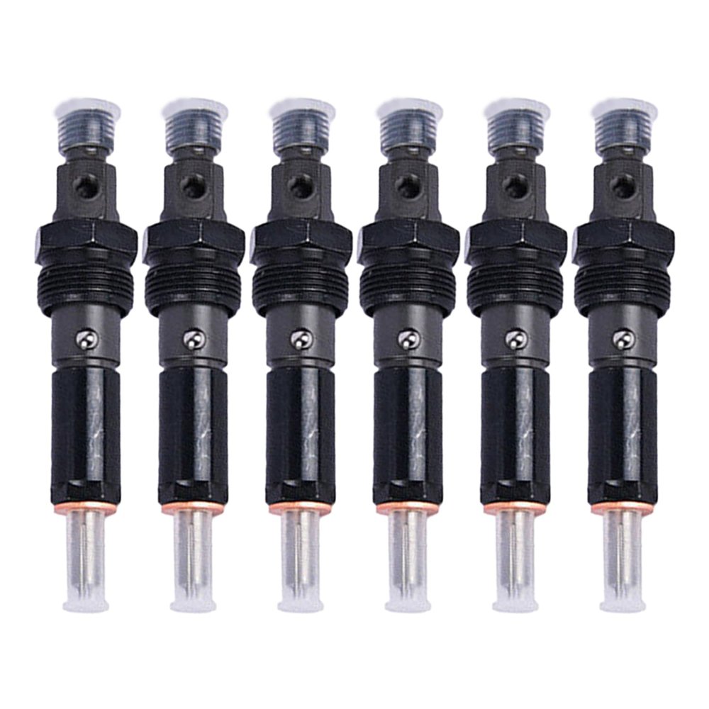 BCXFORK 6PCS Fuel Injector 0432133837 3283562 fits for Cummins Engine 6B 6BT 6BTA