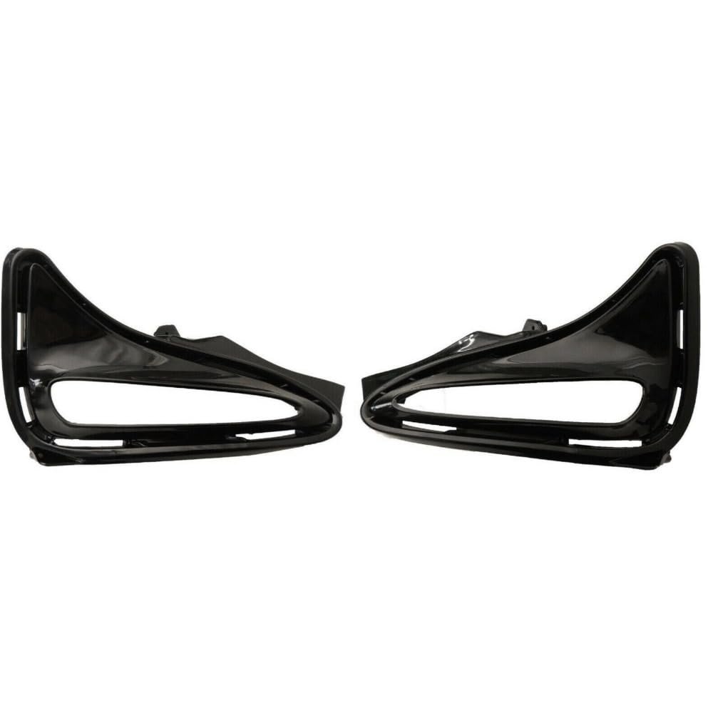 KHFAXTYK for Toyota for Corolla Base/CE/L/LE Eco/XLE 17-19 Cover Bezel Side Trim Pair Gloss Lightweight & ABS 2pc Front Left Right 81482-02660 116-60843