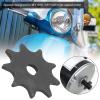 410 9 Tooth Sprocket, Metal Chain Wheel Bike Accessory Chain Front Sprocket Speed Cut Motorcycle Rear Sprocket for MY1016 MY1025 Motor view 3