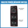 A ABSOPRO Driver Side Power Window Switch No.A2049055302/2048700151/20490553029107/21282082109107 with Tool Window Control Switch for Mercedes-Benz W204 view 3