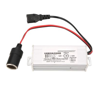 Car Power Converter Module Efficient 15A Output Aluminum Alloy Shell and Female Cigarette Lighter 201g Package Weight for Electromobile Usage