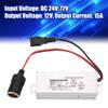 Car Power Converter Module Efficient 15A Output Aluminum Alloy Shell and Female Cigarette Lighter 201g Package Weight for Electromobile Usage view 2