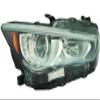 Headlamp Replacement For INFINITI Q50 2018-2023 LED Headlight Assembly without Adaptive Headlight with Bulbs Right Side / Passenger Side Partslink: IN2503179C / OEM: 26010-6HH7A CAPA Certified view 2