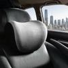 LXQTAO Car Interior Accessories: Plush Suede Neck and Lumbar Support Pillows for Comfortable and Safe Driving (4, Grey) view 2