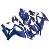 Chameleon Blue Purple Fairing for Suzuki GSXR600 GSXR750 2006 2007 K6 Cowl view 2