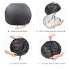 Yourkar 2 PCS Car Windshield Sun Shade, 31 28 Inches Thickened Sunscreen Auto Windshield Sunshade, Silver Coated Fabric Vehicle Sun Blocking Shades, Universal Car Accessories (M) view 4