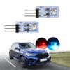 NJSBYL LED Ambient Lighting Circuit Board Replacement for B-MW X5 X6 X7 Series 2 3 4 5 7 M2 M3 M4 Pre-LCI LCI Blue-Red Courtesy Rear Pillar Front Seatback Atmosphere Module view 1