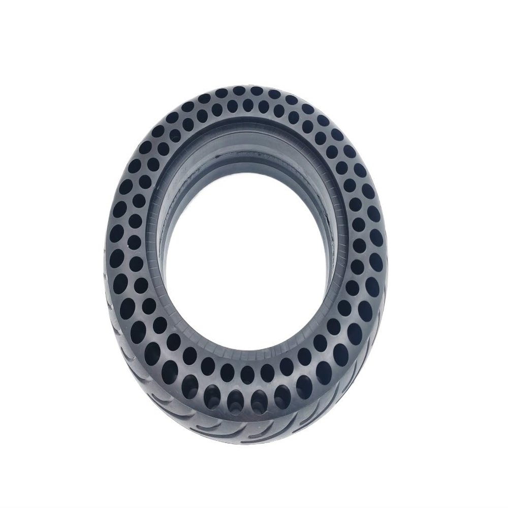 XIBANY Motorized Scooter 10x2.75 Solid Tire 85/65-6.5 Double Row Honeycomb Tire for K/ugo/o G-Booster/K/ugoo G2 Pro Electric Scooter Non-Pneumatic Tire Part Motorized Scooter