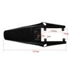 ICONSPORTSS Complete Plastic Fender Fairing Body Work Kit Mudguard Set with Seat For Motorcycle Pit Dirt Bikes Apollo 110cc 125cc 140cc 150cc 160cc Orion (Black) view 4
