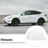 Car Wing Mirror, White Side Mirror Cover Exterior Rearview Cover Replacement for 20202023 (Right (149559400a view 3