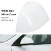 Car Wing Mirror, White Side Mirror Cover Exterior Rearview Cover Replacement for 20202023 (Right (149559400a view 4