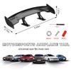 Yourkar Car Spoiler Wing, Carbon Fiber Auto Exteriores Rear Tail Wings, ABS Automotive Mini Tiny Trunk Spoiler for Most Vehicles, Universal Car Accessories (Black Carbon Fiber, Large) view 2