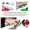 Yourkar Car Spoiler Wing, Carbon Fiber Auto Exteriores Rear Tail Wings, ABS Automotive Mini Tiny Trunk Spoiler for Most Vehicles, Universal Car Accessories (Black Carbon Fiber, Large) view 3