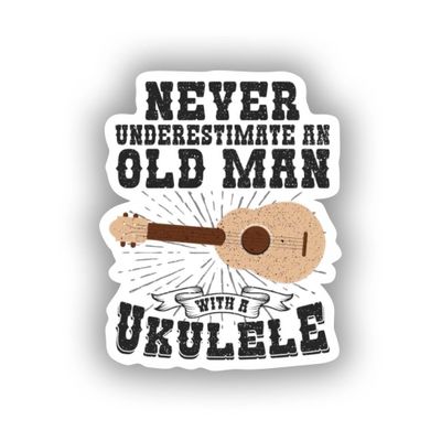Stickers for Everyone Sticker Ukulele Decal for Car Truck Bumper Laptop Vinyl Window Wall US.