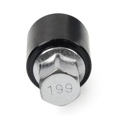 GZYF Locking Wheel Nut Lug Screw Key Removal Scoket Adaptor Tool 199 Black & Silver Metal for Vauxhall Variety Vehicles Car 1pc