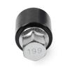 GZYF Locking Wheel Nut Lug Screw Key Removal Scoket Adaptor Tool 199 Black & Silver Metal for Vauxhall Variety Vehicles Car 1pc view 1