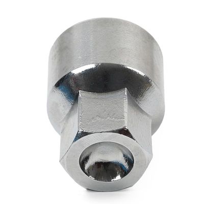 GZYF 1pc Metal Locking Scoket Adaptor Wheel Nut Screw Lug Removal Key Tool 57 Sliver for VW for Skoda For Seat for Audi for Porsche Car