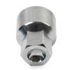GZYF 1pc Metal Locking Scoket Adaptor Wheel Nut Screw Lug Removal Key Tool 57 Sliver for VW for Skoda For Seat for Audi for Porsche Car view 1