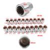 GZYF 1pc Metal Locking Scoket Adaptor Wheel Nut Screw Lug Removal Key Tool 57 Sliver for VW for Skoda For Seat for Audi for Porsche Car view 3
