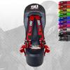 50 Caliber Racing - Pro XP Bump Seat + Red 4 Point Harness, Latch Release, 9 Color Options, Compatible with Polaris RZR, Pro XP 4 Seater Models, UTV, Off Road [5048A17 CB 6008A5] view 1