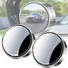 Suction Cup Car Convex Blind Spot Mirror, Upgraded Blind Spot Mirror for Car, 360Rotating And Swinging, High-Definition Wide-Angle View, 2 Pack Car Blind Spot Mirror (Silver) view 1