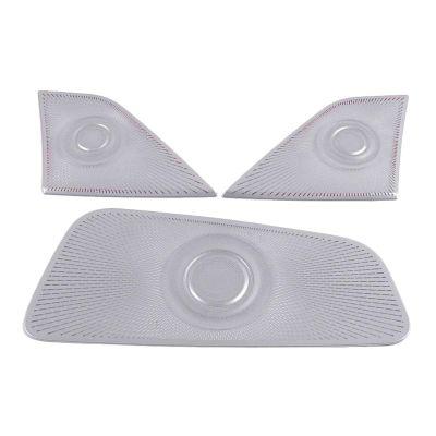 VNFEJEJR Fit for Kia Carnival 2020 2021 2022 Interior Trim Car Audio Speaker Cover Sticker Door Loudspeaker Console Panel Reading Lamp Cover Door Audio Speaker Cover(Console Panel)