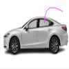 Driver Side Rear Left Door Window Glass Compatible With 2014-2021 Mazda 6 4D Sedan Models view 1