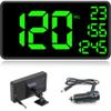 Truck GPS Speedometer 6.2 Inch Big Screen Heads Up Display for Cars Digital MPH Odometer for Dashboard HUD Speeding Alert Speed Meter Trip for Golf Cart All Vehicle view 1