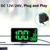 Truck GPS Speedometer 6.2 Inch Big Screen Heads Up Display for Cars Digital MPH Odometer for Dashboard HUD Speeding Alert Speed Meter Trip for Golf Cart All Vehicle view 2