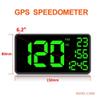 Truck GPS Speedometer 6.2 Inch Big Screen Heads Up Display for Cars Digital MPH Odometer for Dashboard HUD Speeding Alert Speed Meter Trip for Golf Cart All Vehicle view 3
