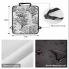 T&H XHome Car Seat Protector, 2 Pack Kick Mats Back Seat Protector Summer Gradient Black Gray Ocean Coral Sea Waterproof Backseat Cover for Kids Universal Fit Automotive Interior Protectors view 2