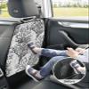 T&H XHome Car Seat Protector, 2 Pack Kick Mats Back Seat Protector Summer Gradient Black Gray Ocean Coral Sea Waterproof Backseat Cover for Kids Universal Fit Automotive Interior Protectors view 4