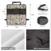 T&H XHome Car Seat Protector, 2 Pack Kick Mats with Organizer - 3 Pocket Storage, Retro Mushroom Spring Summer Plant Leaves Back Seat Cover for Kids Universal Fit Automotive Interior Protectors view 2