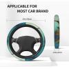 Beach Coconut Sunshinecar Steering Wheel Cover, *Portable and Easy to Install, Universal 15 Inches (About 38 Cm), Fits Most Cars. view 4