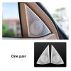 VNFEJEJR Car Styling Door A-Pillar Srereo Speaker Frame Decoration Cover Trim Fit for Benz S Class W221 2008-2013 Interior Strips Door Audio Speaker Cover view 2
