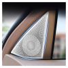 VNFEJEJR Car Styling Door A-Pillar Srereo Speaker Frame Decoration Cover Trim Fit for Benz S Class W221 2008-2013 Interior Strips Door Audio Speaker Cover view 3