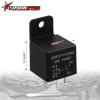 RYANSTAR RACING Dual Electric Fan Relay Kit with Radiator Electric Fan Thermostat Kit Fan Temperature Sensor Switch 185 On 175 Off Electric Cooling Fan Thermostat Kit 4 Pin 40 AMP Waterproof Relay Kit view 2